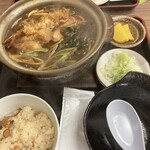 いねのや - 味噌煮込みうどん　海老天入り　930円