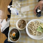 みうらうどん - 若いバイク友は２人前(笑)