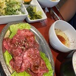 秀苑天 - 焼きすき焼きランチ