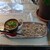 ジーカフェ - 料理写真:えびつけ麺カレーそば
