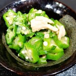 楽 - つきだし（オクラ）