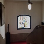 レストラン雪河亭 - 2階への階段