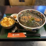 松乃木飯店 - ・とんかつ入り担々麺 黒胡麻 大辛 1,000円/税込
・ミニマーボー丼 50円/税込