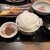 うまいものあり 孝太郎 - 料理写真:赤魚西京焼き、ご飯大盛りにネギトロ