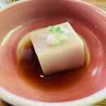 木漏れ陽 - 蕎麦豆腐かな？