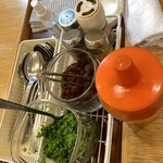 カレーの店 ガン爺 - 調味料