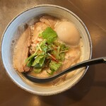 麺処 と市 - 味玉ちゃーしゅーめん大盛
