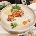 心斎橋かわぐち - 軍鶏のタタキ