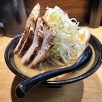 萬馬軒 - ネギ味噌チャーシュー麺味玉トッピング