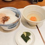 心斎橋かわぐち - 卵かけご飯