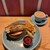 Louis Hamburger Restaurant - 料理写真:【数量限定&期間限定】 『Conger Eel Cheese Burger¥2,750』 ※穴子のチーズバーガー 『lunch drink¥165』