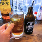 立ち呑み ビアジオ - 黒ホッピー（450円）