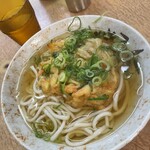 新開地 たつの - 細麺の天ぷらうどん