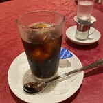 月苑飯店 - 食後のアイスコーヒー