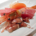 青蓮院門跡前 月おか - 刺身盛り合せ