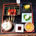 蕎麦割烹　黒帯 - 菜飯田楽〈数量限定〉　330円