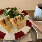 カフェ・葉風泰夢 - サンドイッチ