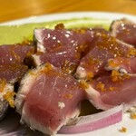 BURRATA - 沖縄産熟成マグロの薪焼き