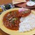 天竺食堂 - 料理写真:チキンカレー、チャツネ　天竺セット梅 1200円