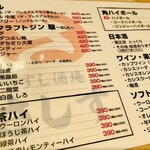 すし酒場 さしす - 【メニュー】ビールなど