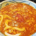 丸亀製麺 - トマたまカレーうどん並