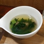 キッチン ブルー グローブ - 最後のスープ