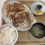 喜慕里 - ぎょうざ定食大定食（20コ）1410円