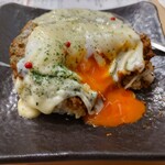 ちぃりんご - 温玉割ってみた