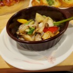 カジュアルフレンチBar 7FUKU - エビのガーリックオイル