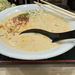 Honkakuha Hakata Udon Hasida Taikiti - コクと旨みの豆乳スープ