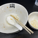 燕三条らーめん潤 - 今日も旨かった。ご馳走さまでした。