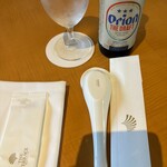 琉華菜苑 - オリオン瓶ビール