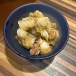 楽庵 - 生タコわさび和え