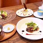 Cafe du panier - パニエランチ　メインは3種から選択