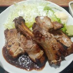 ナカガワ☆スエ食堂 - 豚のスペアリブ