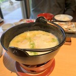 界 玉造 - 鶏つくねの杜氏鍋