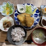 Fukumo Shokudou - アジフライ定食 850円