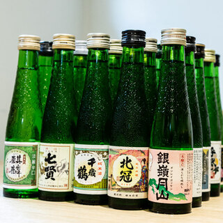 日本酒・地酒25種！手軽に飲み蔵（くら）べ♪飲み切りボトル！