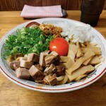 中華そば 今心 -  まぜそば1.5 追い飯付き　1,100円