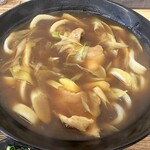 手打ちうどん 信玄 - 出汁の効いた和風カレースープ