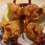 回転寿し トリトン - 自家製北海道ザンギ。