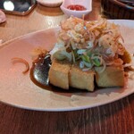 酒場かんかん - 厚揚げも良い加減