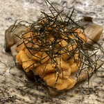 今 - ウニと春ナス