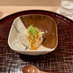 四ッ谷 みね村 - わたり蟹の押し寿司