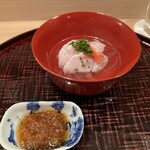 四ッ谷 みね村 - 金目鯛のお吸い物