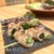 魚と日本酒&炭火焼鳥 新橋商店 - 料理写真:博多ネギ巻き、レバー