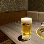 焼肉 なかむら - ドリンク写真:生ビール（大）