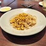 トラットリアプレッツァ - とうもろこしとパルミジャーノ