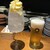 創作鉄板 粉者東京 - ドリンク写真:どっさり生レモンサワー・サッポロ生ビール黒ラベル
