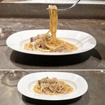 ドンブラボー - ポルチーニ
      （フレッシュポルチーニのオイルパスタ）